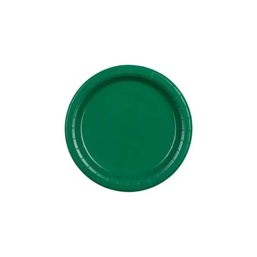 Picture of PAPER PLATES GREEN 18CM - 6 PACK